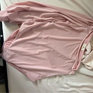 Elegant Pink Bodysuit